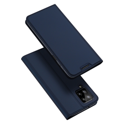 Capinha Carteira Samsung A22 4G Skin Pro Series Azul