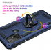 Capinha Motorola Moto G20 TPU com Anel de Suporte Azul