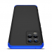 Capinha de Celular Realme 8 Pro em 3 Partes Preto-Azul