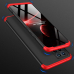 Capinha de Celular Realme 8 Pro em 3 Partes Preto-Vermelho