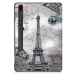Capa Samsung Tab S7 FE Smart e Pen Slot Torre Eiffel