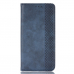 Capinha de Celular Motorola Moto G60 Flip Couro Azul