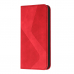 Capinha de Celular Samsung M12 Flip Couro Vermelho