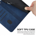 Capinha de Celular Samsung M12 Flip Couro Azul