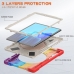Capa Galaxy Tab S8+ Plus - com Suporte Colorido