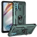 Capinha de Celular Motorola Moto G60 com Anel de Suporte Preto Capinha de Celular Motorola Moto G60 com Anel de Suporte Preto