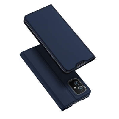 Capa Zenfone 8 de Couro Skin Pro Series Azul