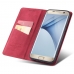 Capinha de Celular Galaxy S7 Carteira Flip Vermelho