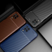 Capinha de Celular Samsung M32 TPU Fibra de Carbono Azul