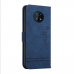 Capa Nokia G50 Flip TPU e Couro PU Azul