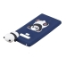 Capa Galaxy Note 9 - TPU Panda Azul