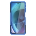 Capa Motorola Moto G51 - TPU e Plástico com Suporte Azul