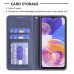 Capa Galaxy A23 5G - Couro com Porta Cartão Azul
