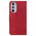 Capa Motorola Edge 30 Pro Carteira Geometrico Vermelho