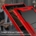 Capa Samsung Tab S8 Ultra Silicone e Plástico com Suporte