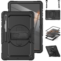 Capa Samsung Tab S10 ULTRA - Alça e Suporte Preto