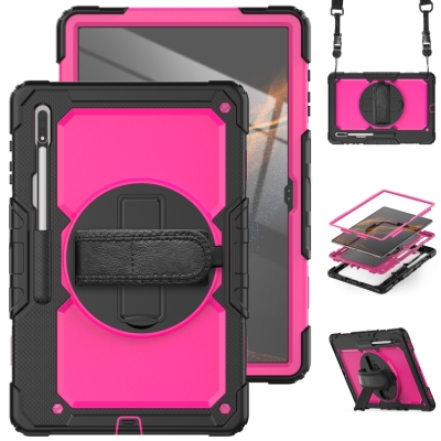 Capa Samsung Tab S10 ULTRA - Alça e Suporte Rosa