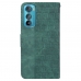 Capa Motorola Edge 30 - Flip Geometrico Verde