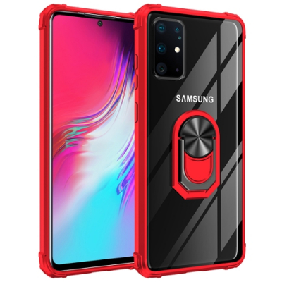 Capa com Anel de Suporte Samsung S20 Ultra Vermelho