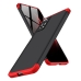 Capa Redmi Note 11 PRO - em 3 Partes Encaixe Preto-Vermelho