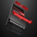 Capa Redmi Note 11 PRO - em 3 Partes Encaixe Preto-Vermelho