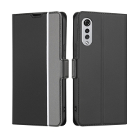 Capa LG Velvet - Flip Carteira Preto