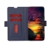 Capa LG Velvet - Flip Carteira Azul