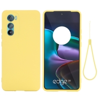 Capa Motorola Edge 30 - Silicone Amarelo