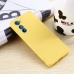Capa Motorola Edge 30 - Silicone Amarelo
