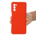 Capa Celular Moto G82 Silicone Vermelho