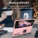 Capa Samsung Z Fold4 - com Anel de Suporte Rosa