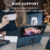 Capa Samsung Z Fold4 - com Anel de Suporte Azul