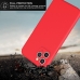 Capa Iphone 14 PRO MAX Silicone 360 Graus Vermelho