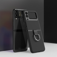Capa Galaxy Z Flip4 - Silicone e Plástico Preto