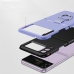 Capa Galaxy Z Flip4 - Silicone e Plástico Roxo