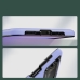 Capa Galaxy Z Flip4 - Silicone e Plástico Roxo