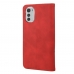 Capa Motorola Moto E32 Flip Carteira Vermelho