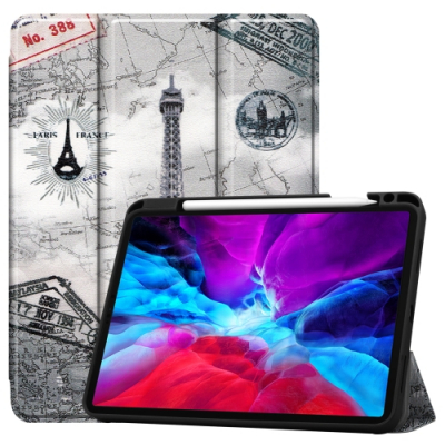 Capa iPad Pro 12.9 2020 Torre Eiffel
