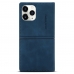 Capa Iphone 14 PRO Flip Carteira Azul