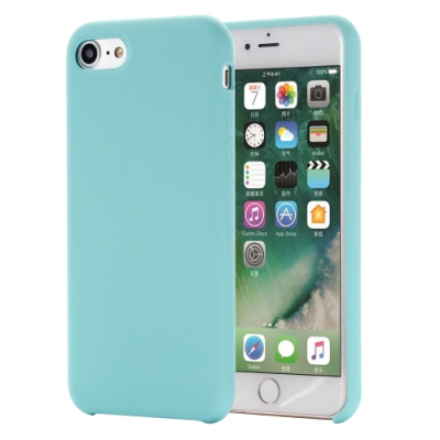 Capa de Celular iPhone SE 2020 Silicone Azul Claro