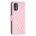 Capinha de Celular Moto G62 - Flip Diamante Rosa