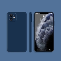 Capa Iphone 14 PLUS - Silicone Azul