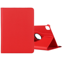 Capa para iPad Pro 12.9 2020 Couro Flip 360 Vermelho