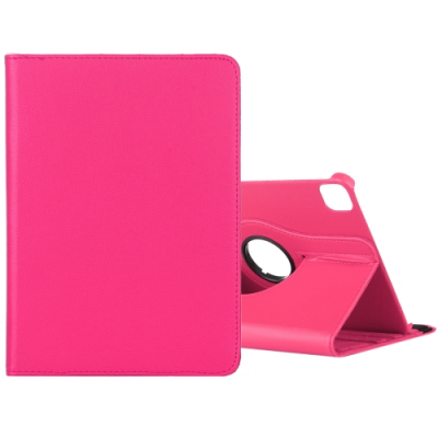 Capa para iPad Pro 12.9 2020 Couro Flip 360 Rosa