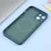Capa Iphone 14 PLUS - Silicone MagSafe Verde
