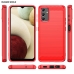 Capa Samsung Galaxy A04s - TPU Escovado Vermelho