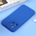 Capa Iphone 14 PRO MAX Silicone Azul