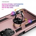 Capa Motorola Moto E32 com Anel de Suporte Rosê