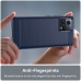 Capinha Motorola Edge 30 FUSION - Fibra de Carbono Azul
