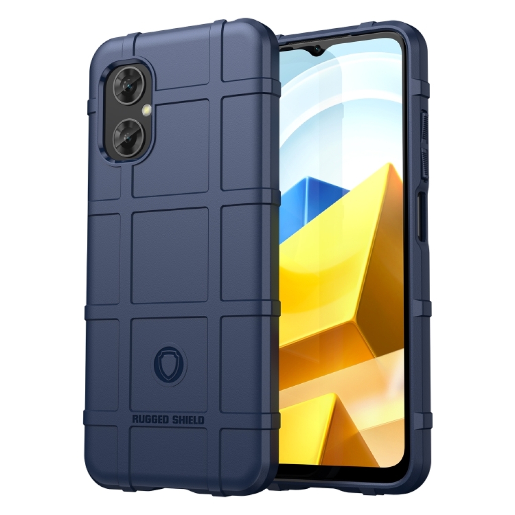 Capa Poco M4 5G TPU Shield Series Azul ️